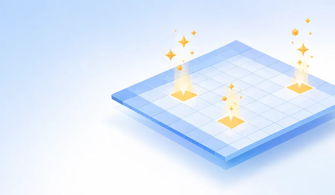 Illustration representing Microsoft 365 Copilot's integration with Excel