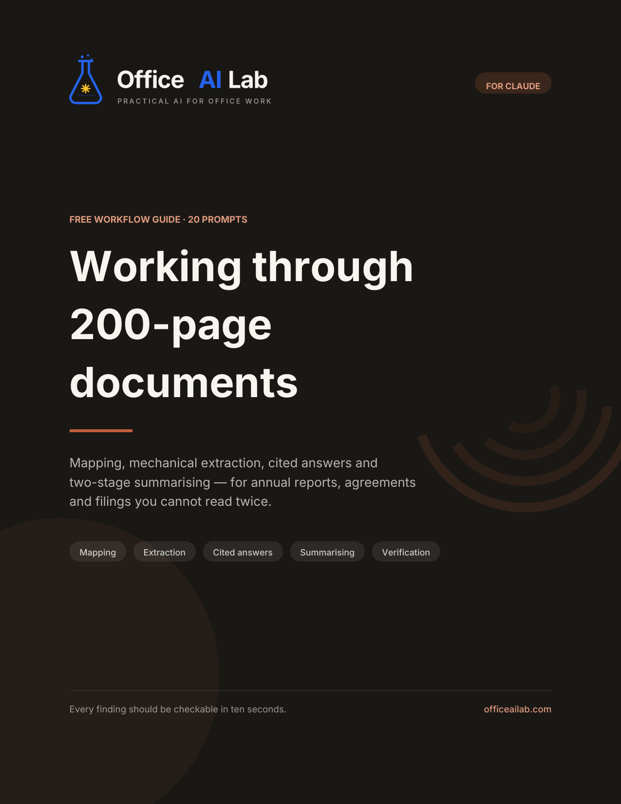 Long-Document Analysis: Working Through 200-Page Files preview