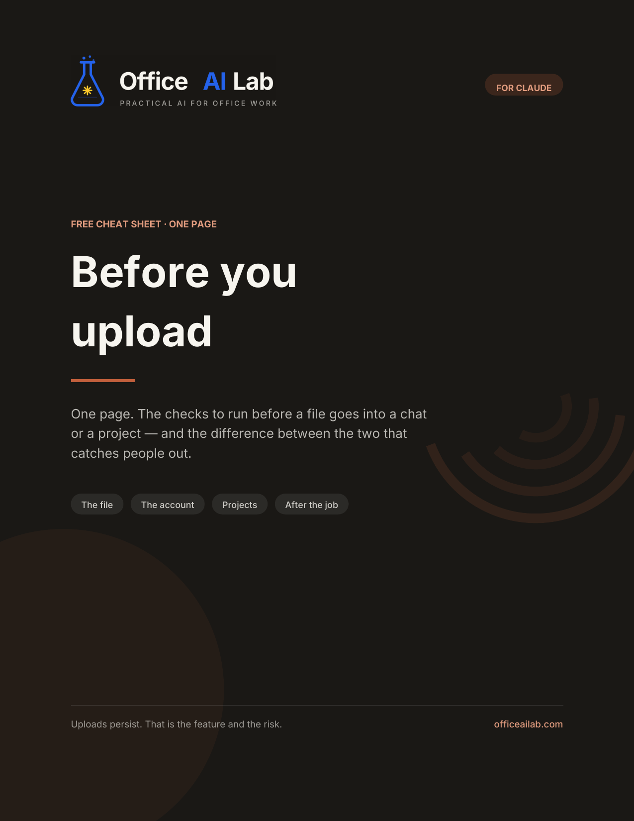 Before You Upload: A Pre-Flight Check for Claude preview