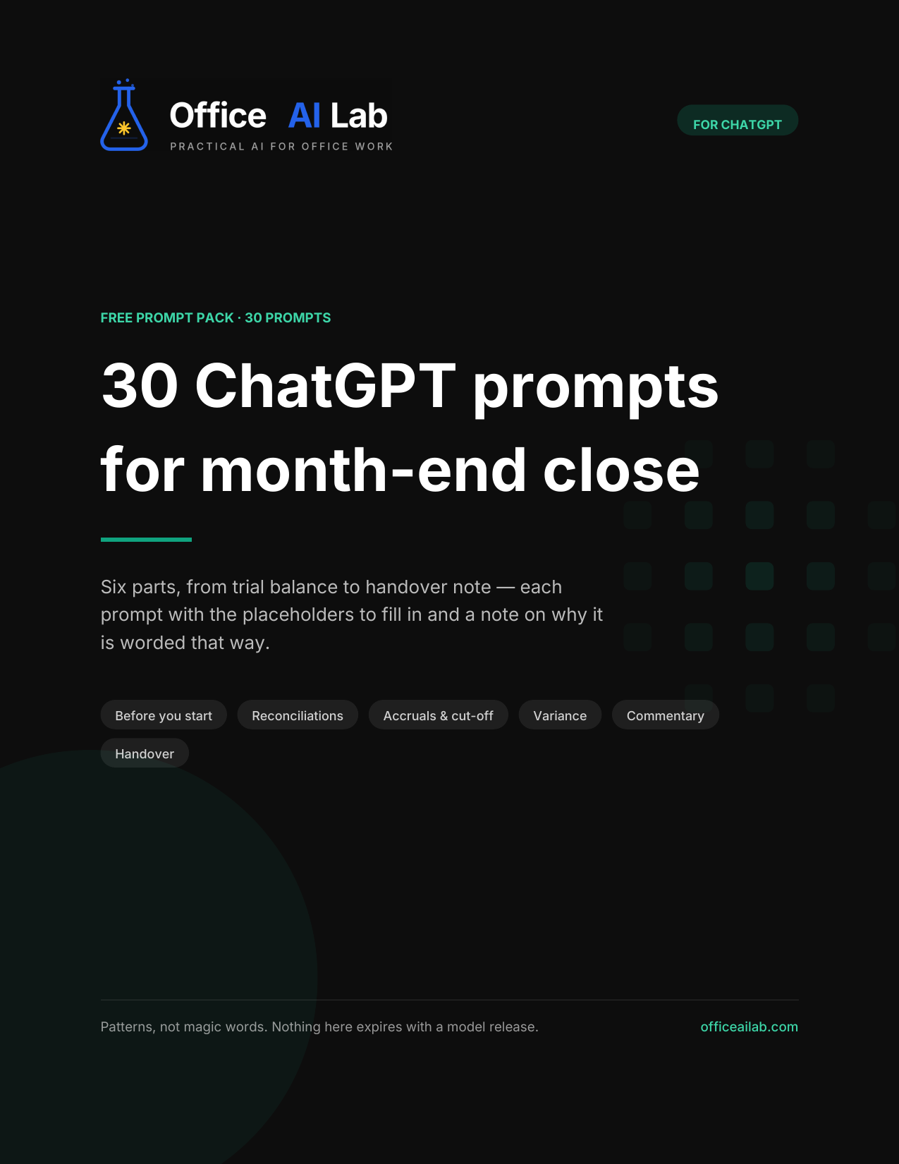 30 ChatGPT Prompts for Month-End Close preview
