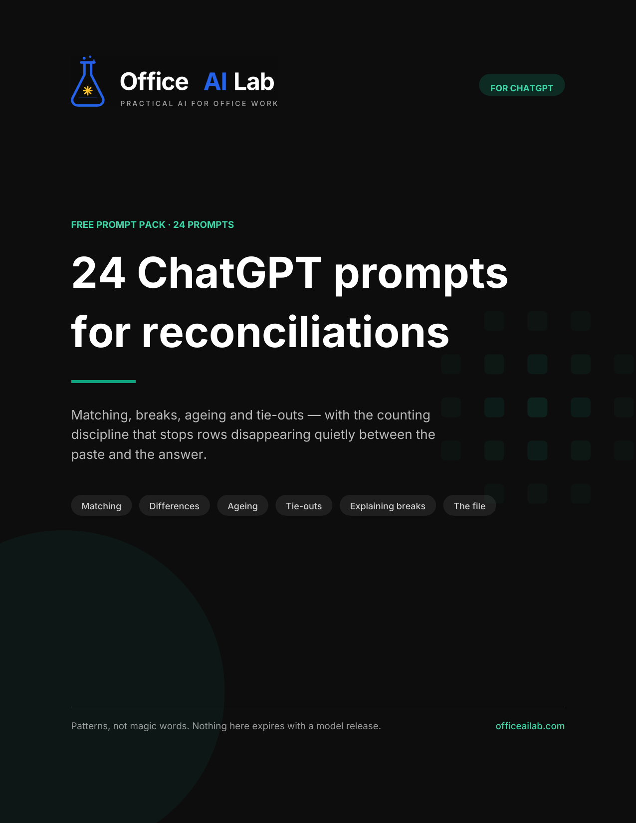 24 ChatGPT Prompts for Reconciliations preview