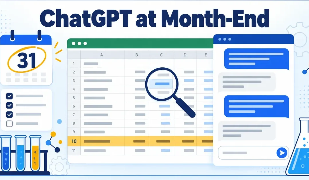 ChatGPT for Month-End Close: What Works and What Doesn’t